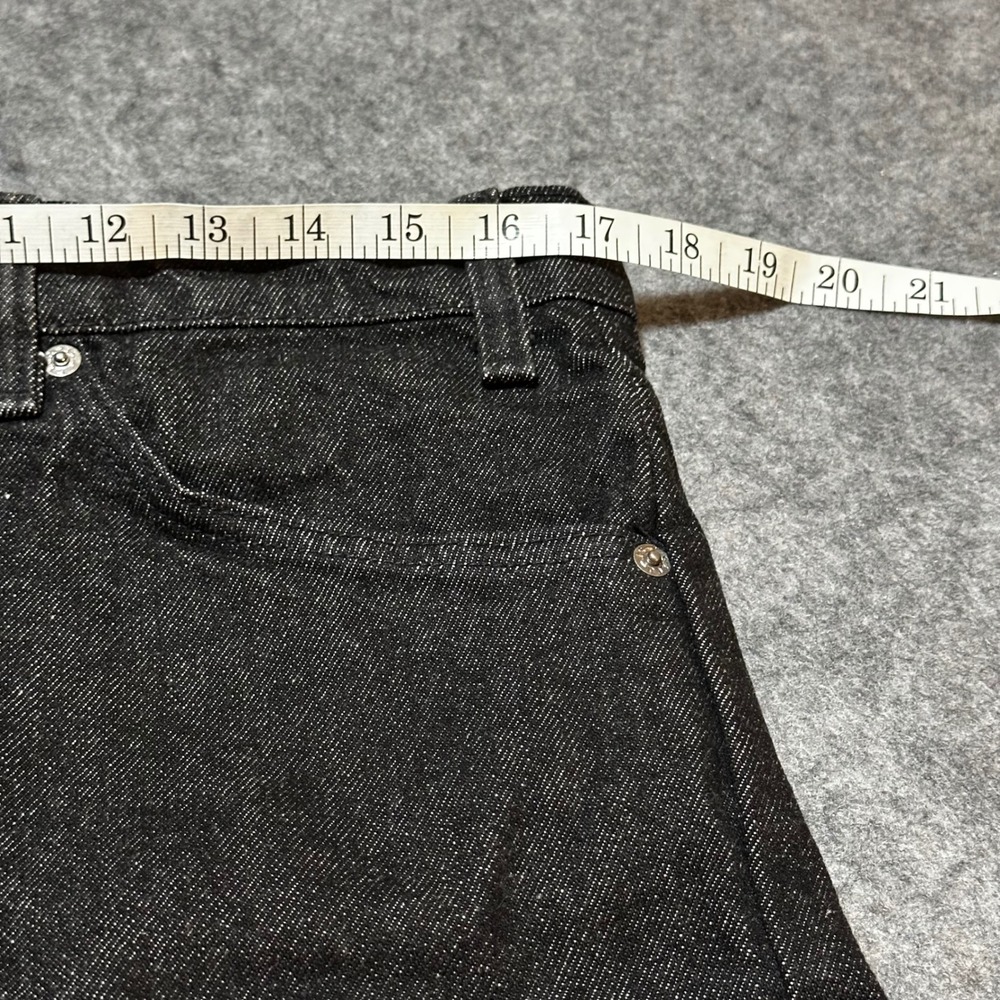 NWT Vtg 90s Levis 540 Black Jeans 36x30 USA Brown Tab Leather Patch DEADSTOCK - Picture 15 of 16